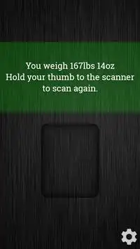 Weight Scanner Prank Screen Shot 2