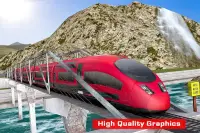 Super Bullet Train: Train Stunt Driving 2020 Screen Shot 1