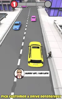 Prado Taxi Car Simulator: Pick & Drop 3D Screen Shot 0