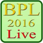 Live BPL 2016 Cricket Matches