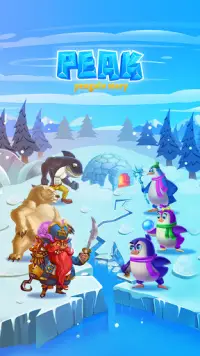 Peak - Penguin Story Match3 Jeux Screen Shot 12