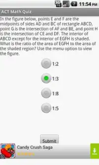 ACT Math Quiz Screen Shot 5