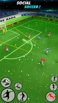 Soccer Kicks Strike Game Screen Shot 1