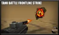 Batalla tanque Frontline Strike WW2 War Simulator Screen Shot 2