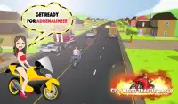City Moto Traffic Racer Screen Shot 0