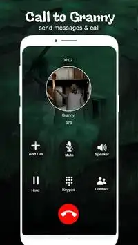 Chat And Call Simulator For Creepy Granny’s Screen Shot 1