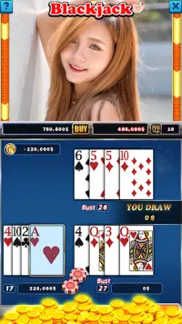 Asian Girl Casino Slots : Model calendar casino Screen Shot 4