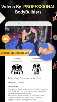Pro Gym Workout -Gym & Fitness Screen Shot 4