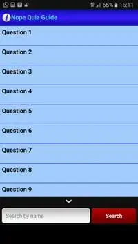 Nope Quiz Solution Guide Screen Shot 1