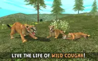 Wild Cougar Sim 3D Screen Shot 0