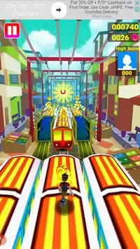 Train Surf Run : 3D Screen Shot 4