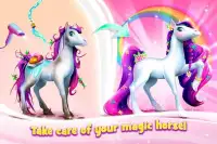 Rainbow Horse Caring Screen Shot 0