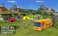 Offroad Camper Van Truck Simulator: Camping Car 3D Screen Shot 8