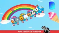 Uçan tren - çocuklar ve bebekler için oyun Screen Shot 3
