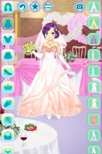 Anime Wedding Dress Up Screen Shot 2