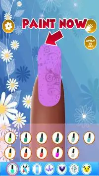 Nail Polish Princesses Games Screen Shot 2