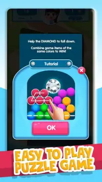Diamond Match 3 - Jewel Match Puzzle Games Offline Screen Shot 1