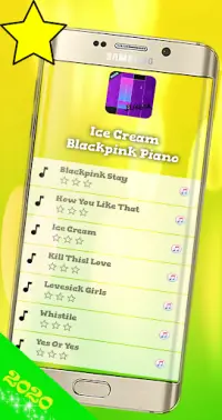 Kpop Ice Cream : Blackpink Piano Game Screen Shot 0