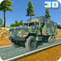 Army Truck Checkpost Drive 3D