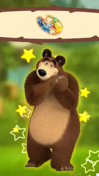 Masha và chú gấu: Trò chơi chạy cho trẻ em 3D Screen Shot 4
