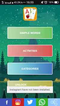 ABC Flashcards for Kids Screen Shot 7