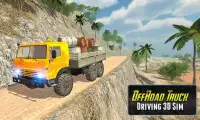 सड़क ट्रक ड्राइविंग 3D सिम बंद Screen Shot 0