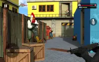 Chicken Commando: FPS Shooting Juegos 3D gratuitos Screen Shot 0
