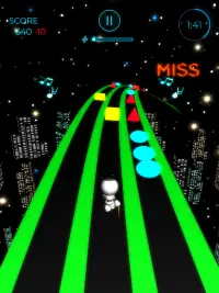 Beat Runner - trò chơi âm nhạc Screen Shot 11
