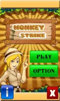 Monkey Strike Screen Shot 0
