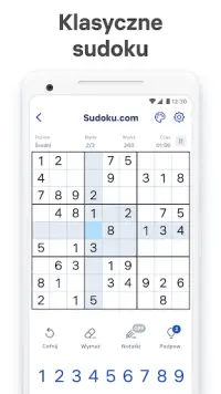 Sudoku.com - zagadki liczbowe Screen Shot 0