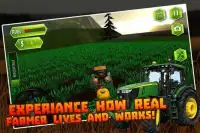 Drive Tractor Farming Simulator Screen Shot 1