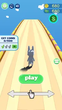 Bear Parkour: Running! Screen Shot 3