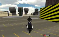 شرطة الدراجة المرور 3D Screen Shot 4