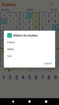 Sudoku auf Deutsch Screen Shot 3
