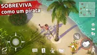 RPG de sobrevivência pirata Screen Shot 2