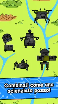 Robot Evolution - Clicker Game Screen Shot 2