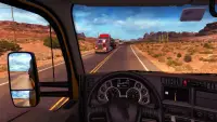 3Dユーロトラック交通シミュレータリアル Screen Shot 0