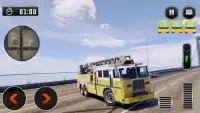 Fire Truck Simulator 2018 Screen Shot 2