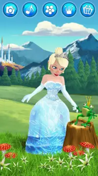 تتحدث ملكة الجليد - Talking Ice Queen Screen Shot 1