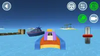 Driving Boat Simulator Screen Shot 1
