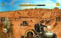 छोटी गाड़ी कार रेसिंग रेगिस्तान गोलीबारी Screen Shot 1