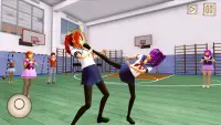 Permainan Gadis Anime: School Life Simulator Screen Shot 2