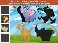 Amazing Animal Puzzle For Kids Screen Shot 1