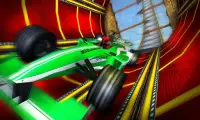 Trilhas impossíveis de Fórmula Car Stunt Racing Screen Shot 4