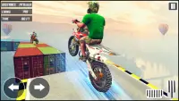 Fahrrad Stunt-Spiele: Moto Rennspiele Screen Shot 0