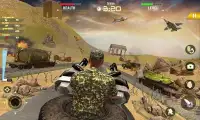 Train Gunship Battle: Army train Shooting games Screen Shot 1