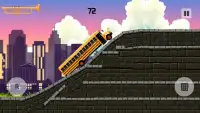 School Bus Hill Climb Driver sim Screen Shot 1