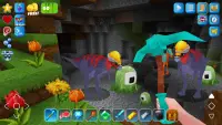 JurassicCraft: Free Block Build & Survival Craft Screen Shot 11