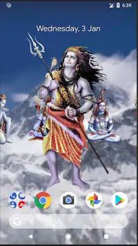 4D Shiva Live Wallpaper Screen Shot 5