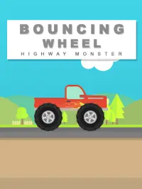 Bouncing Wheel Highway Monster Screen Shot 7